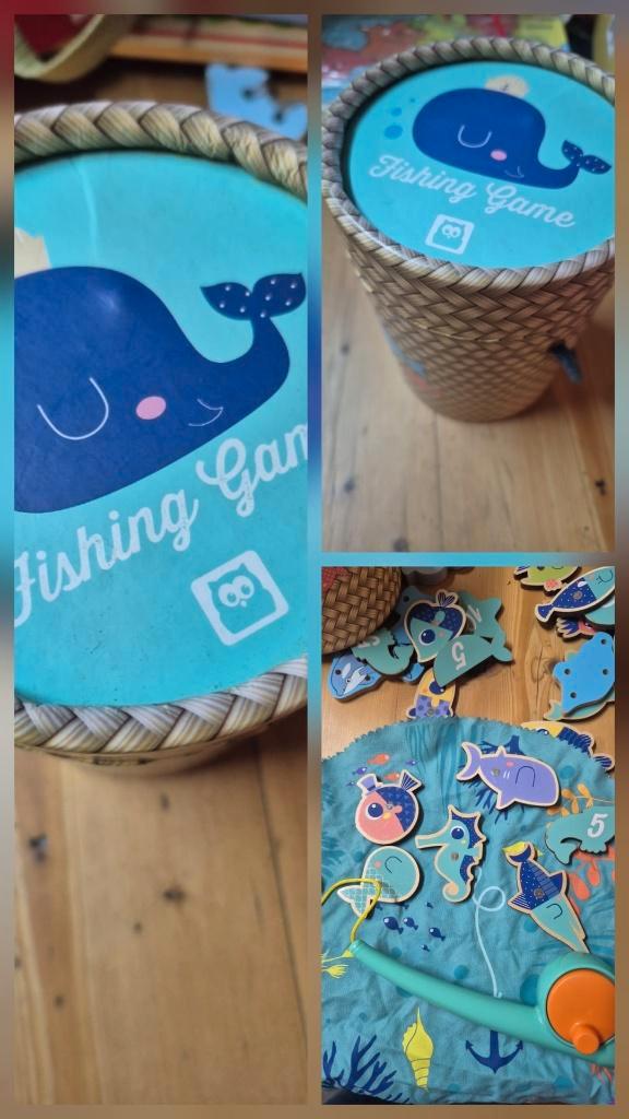 Djeco - jeu de pêche magnétique, Kinderen en Baby's, Speelgoed | Educatief en Creatief, Gebruikt, Ontdekken, Ophalen