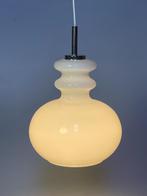 Vintage Peill&Putzler hanglamp, Opaline glas, Duitsland 1960, Moins de 50 cm, Enlèvement ou Envoi, Utilisé, Vintage, Mid Century