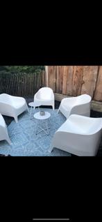 4 Lounge stoelen, Jardin & Terrasse, Ensembles de jardin, Comme neuf, Enlèvement ou Envoi