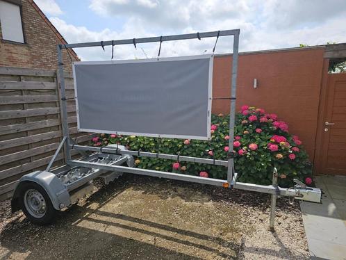 Mobiele Reclame-aanhangwagen te koop, Auto diversen, Aanhangers en Bagagewagens, Zo goed als nieuw, Ophalen