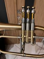 Bugel Adams F2, Ophalen, Zo goed als nieuw, Trompet in si bemol, Met koffer