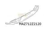 Mazda 3 (3/19-) achterbumper onder (bij PDC) (te spuiten) Or, Auto-onderdelen, Verzenden, Nieuw, Mazda, Achter