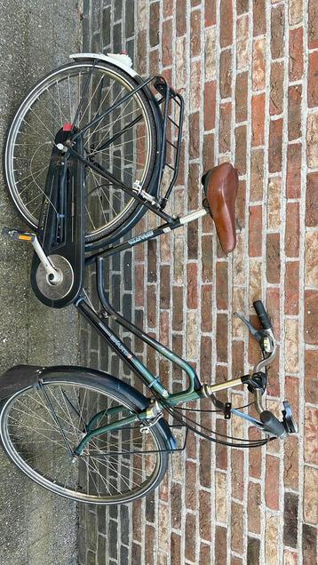 Dames fiets, Ophalen