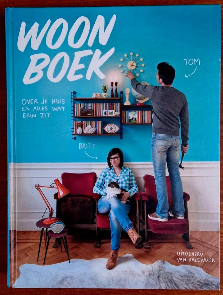 Britt Sebrechts - Woonboek, Boeken, Wonen en Tuinieren, Gelezen, Interieur en Design, Ophalen of Verzenden