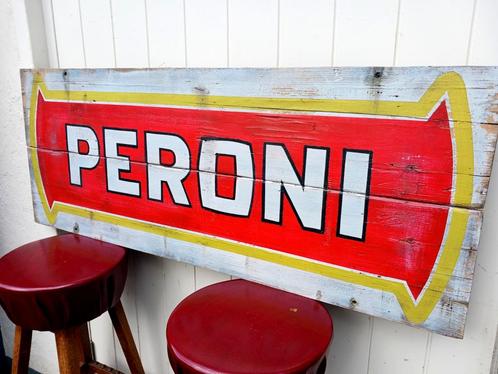 Peroni reclamebord, bierreclame., Verzamelen, Merken en Reclamevoorwerpen, Reclamebord, Ophalen of Verzenden