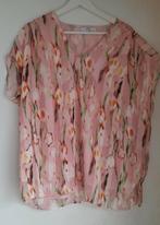 Topje Vila Joy XXL, Manches courtes, Taille 46/48 (XL) ou plus grande, Rose, Comme neuf