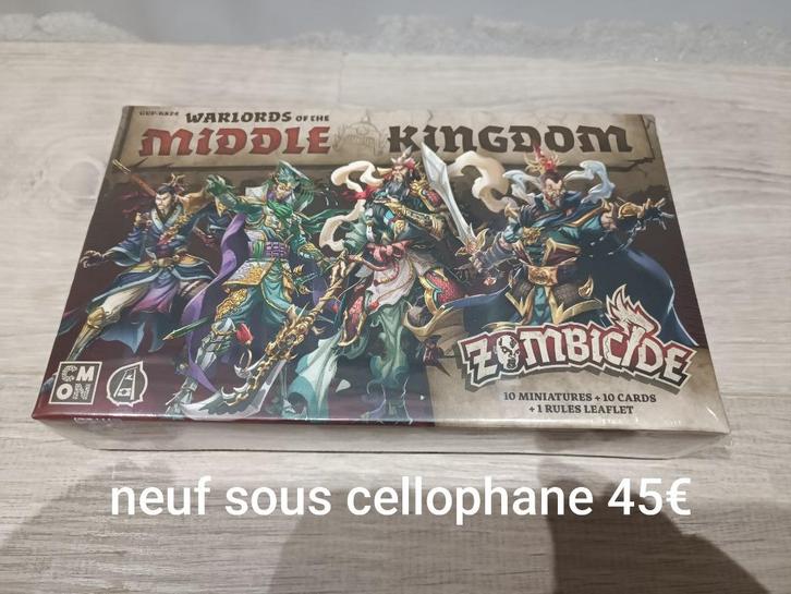 Zombicide krijgsheren van het Middenrijk, Hobby en Vrije tijd, Gezelschapsspellen | Bordspellen, Nieuw, Een of twee spelers, Drie of vier spelers