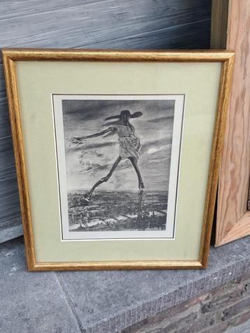 Lithographie de felicien rops beschikbaar voor biedingen