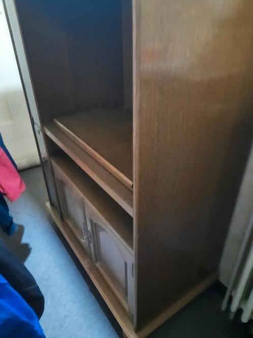 BRUINE TV KAST, Huis en Inrichting, Kasten | Roldeurkasten en Archiefkasten, Zo goed als nieuw, 150 tot 200 cm, 100 tot 150 cm