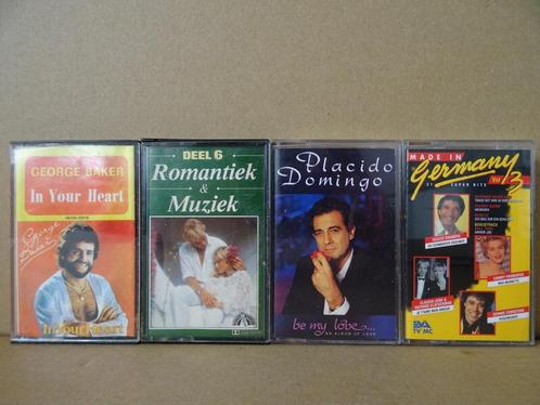 Collectie van 4 cassettebandjes 1978-1995 o.a. George Baker, Cd's en Dvd's, Cassettebandjes, Zo goed als nieuw, Origineel, Overige genres