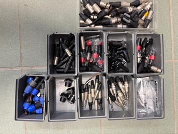 Lot Audio Kabels, XLR, JACK, RCA en stekkers beschikbaar voor biedingen