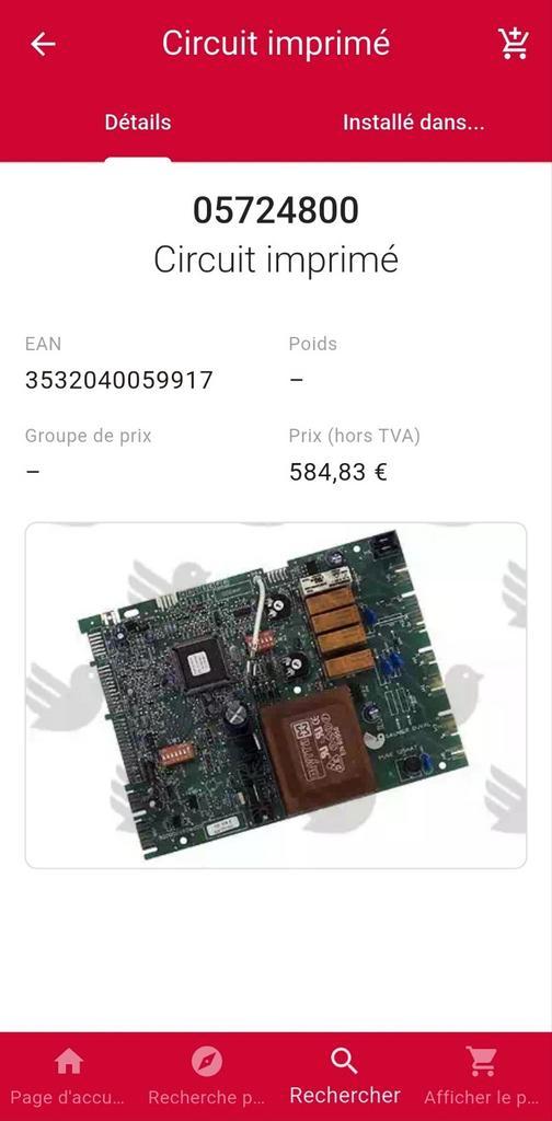 Circuit Imprimé Bulex 05724800 (Isofast, Bulex Isomax) neuf, Collections, Collections Autre, Neuf, Enlèvement ou Envoi