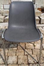 1 chaise design années 19'70, Grijs, Metaal, Design, Gebruikt