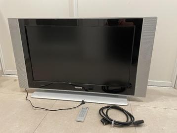 Philips TV met tv bakje, afm. diagonaal 94cm. disponible aux enchères