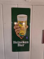 Emaille heineken bordje, Ophalen