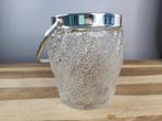 Glazen vintage ijsemmer, Antiek en Kunst, Ophalen of Verzenden