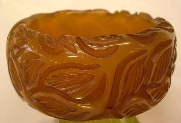 Bracelet vintage en bakélite, taillé, couleur miel, testé, Bijoux, Sacs & Beauté, Bijoux anciens, Bracelet, Autres matériaux, Envoi