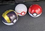 Pokémon 3 grand Pokéball de collection, Collections, Comme neuf, Enlèvement ou Envoi