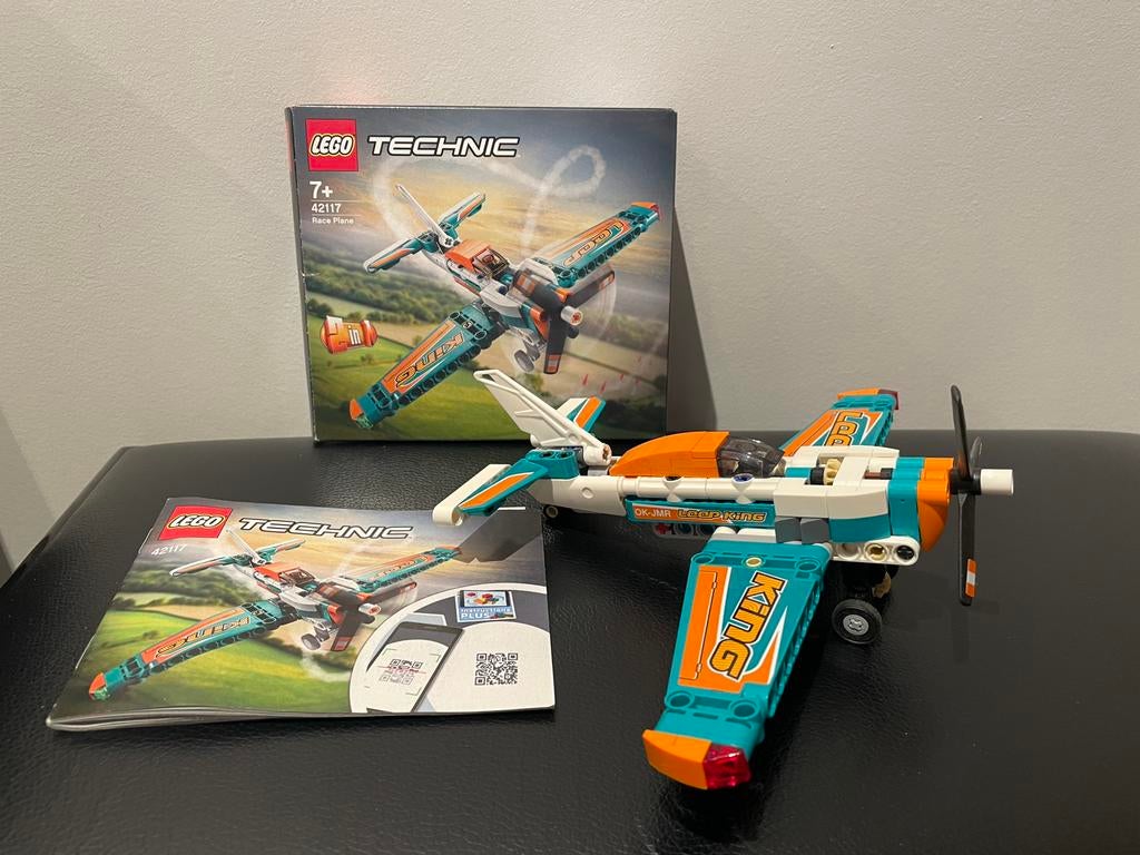 Lego technic race plane, Kinderen en Baby's, Speelgoed | Duplo en Lego, Ophalen of Verzenden, Zo goed als nieuw, Lego