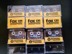 9x RTM FOX C90 cassettes, Comme neuf, 2 à 25 cassettes audio, Enlèvement ou Envoi, Vierge