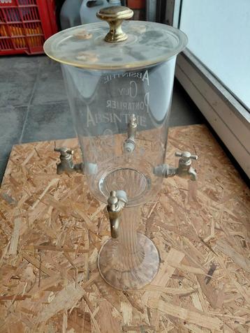 Guy Pontarlier absinth fontein. beschikbaar voor biedingen