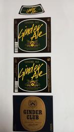 Ginder-Ale,  etiketten. (57), Verzamelen, Biermerken, Ophalen of Verzenden, Zo goed als nieuw