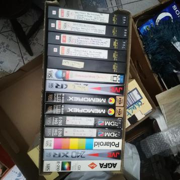 Videocassettes beschikbaar voor biedingen