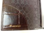 Étui pour cartes de visite Mulberry Design Ltd Edition Cuir, Comme neuf, Autres marques, Cuir, Brun