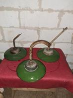 Lamp lampen industriele emaille fabriekslampen, Ophalen of Verzenden