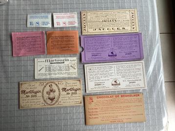 Bons chocolade Martougin De Beukelaer  Jacques beschikbaar voor biedingen