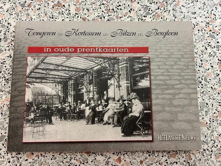 Tongeren, Kortessem, Bilzen, Borgloon in oude prentkaarten., Boeken, Geschiedenis | Stad en Regio, Gelezen, 20e eeuw of later