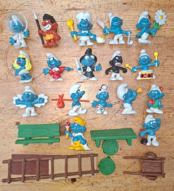 Peyo collection germany 17 schtroumpfs. Rareté, Verzamelen, Smurfen, Zo goed als nieuw, Ophalen