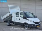 Iveco Daily 35C14 Nwe model Kipper Dubbel cabine Trekhaak Ai, Autos, 3500 kg, Tissu, 2784 kg, Iveco