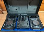 2 CDJ-400 + 1 table DJM-400 PIONEER avec fly case bleu, Musique & Instruments, Enlèvement, Utilisé, Pioneer