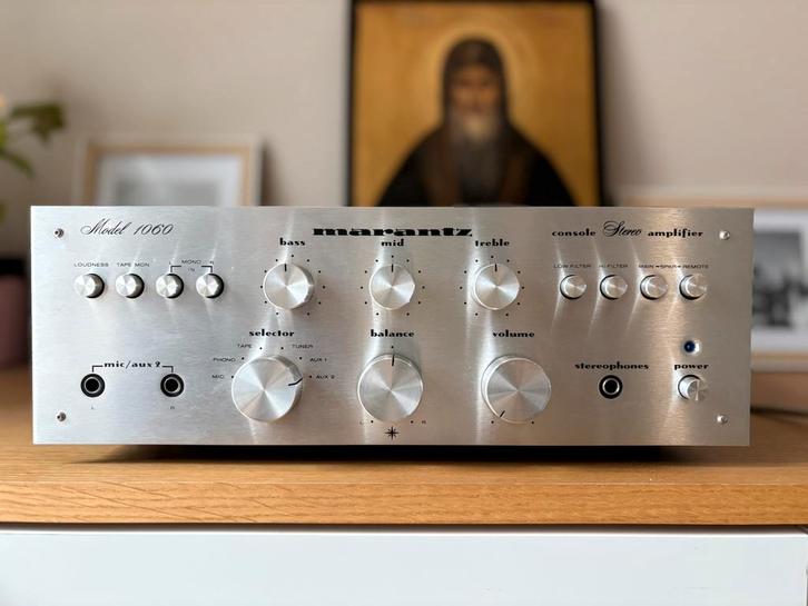 Marantz 1060 – Volledig Gereviseerd – Nichicon condensator, Audio, Tv en Foto, Versterkers en Ontvangers, Stereo, Marantz, Ophalen of Verzenden