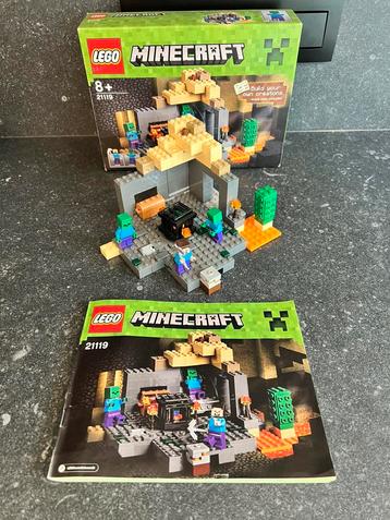 Lego Mindcraft 21119 De kerker beschikbaar voor biedingen