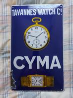 CYMA emaille reclamebord, Verzamelen, Merken en Reclamevoorwerpen, Ophalen of Verzenden, Reclamebord