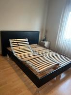 Elektrisch bed, Huis en Inrichting, Slaapkamer | Bedden, Ophalen, Overige materialen, Zwart, Tweepersoons