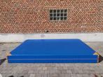 Matelas de gym, Sport en Fitness, Turnen, Ophalen, Zo goed als nieuw, Blauw, Materiaal