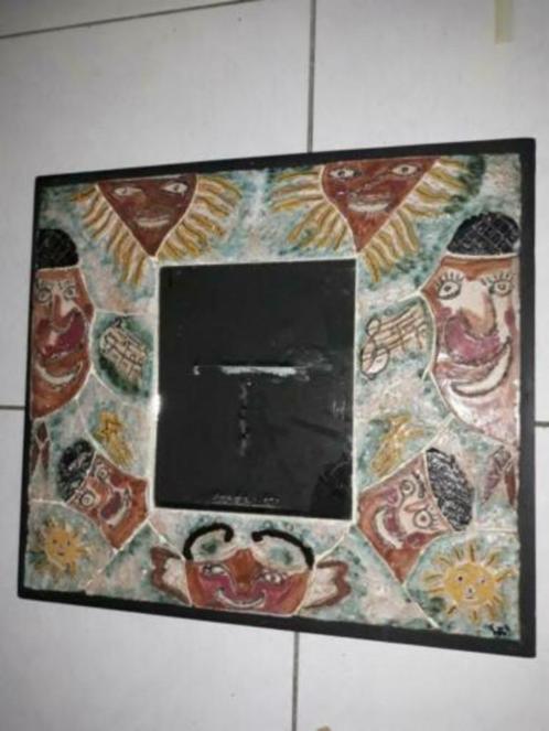 ceramique avec miroir monograme taf wallet, Antiek en Kunst, Antiek | Keramiek en Aardewerk, Ophalen of Verzenden