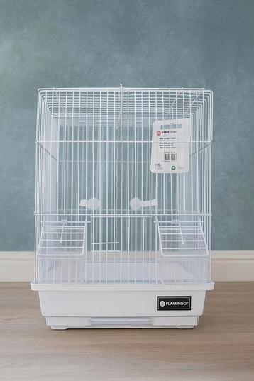 NIEUW Vogelkooi Dolak Wit 29.5X22X38CM beschikbaar voor biedingen