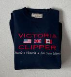 Warme marineblauwe sweater, Kleding | Heren, Truien en Vesten, Ophalen of Verzenden, Zo goed als nieuw, Maat 52/54 (L), Blauw