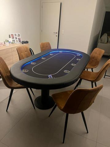 NIEUW - pokertafel beschikbaar voor biedingen