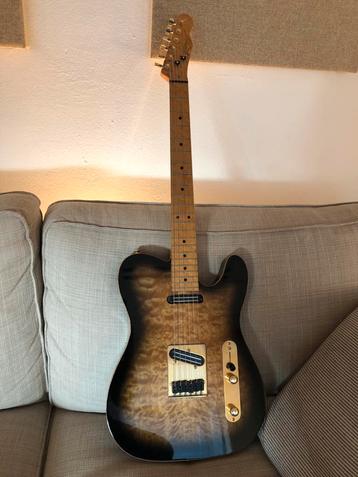 Zwier Telecaster met Joe Barden pickups en piezo brug beschikbaar voor biedingen
