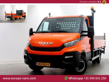 Iveco Daily 35C14 136pk Open Laadbak met laadklep en trekhaa beschikbaar voor biedingen