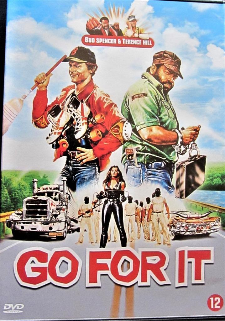DVD KOMEDIE- GO FOR IT (TERENCE HILL- BUD SPENCER), Cd's en Dvd's, Dvd's | Actie, Zo goed als nieuw, Actiekomedie, Alle leeftijden