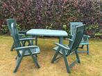 Tuinset Nardi, Ophalen, 4 zitplaatsen, Kunststof, Gebruikt
