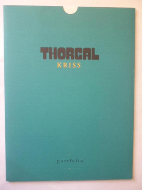 Thorgal nr.28 Kriss van Valnor 1ste druk (2008) + Portfolio, Boeken, Stripverhalen, Zo goed als nieuw, Eén stripboek, Ophalen of Verzenden