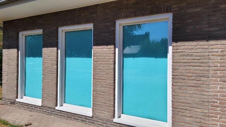 7 IDENTIEKE RAMEN IN MERANTI HOUT, Huis en Inrichting, Overige Huis en Inrichting, Gebruikt, Ophalen