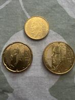 3 Franse munten 2024 – herdenkingsmunten, Postzegels en Munten, Ophalen of Verzenden, Frankrijk, Setje